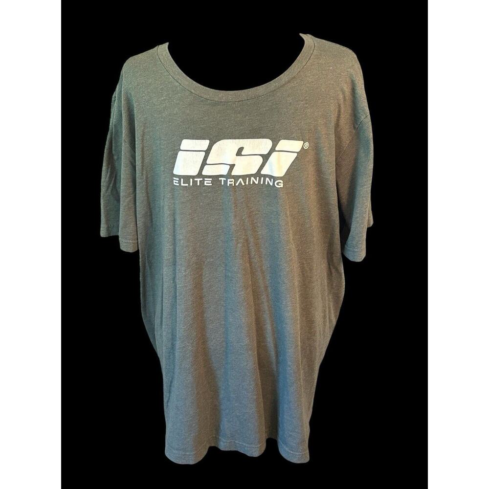 ISI Elite Training (Irons Sharpen Irons) Gray‎ T-Shirt Size 2XL